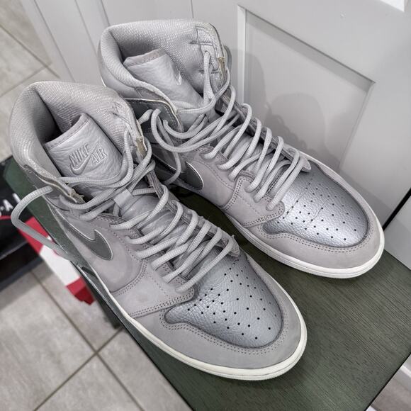 Used Air Jordan 1 Retro High CO.JP Silver Size 12 DC1788-029